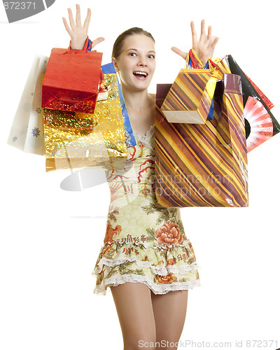 Image of girl shopper