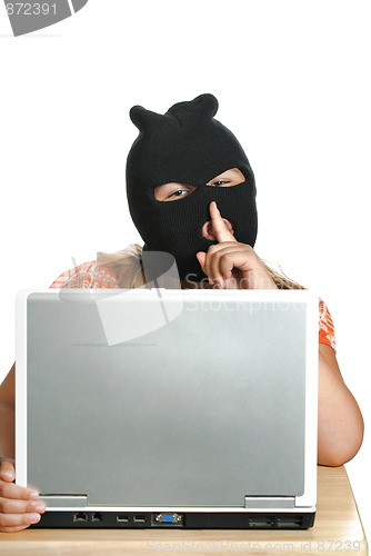 Image of Child Computer Thief