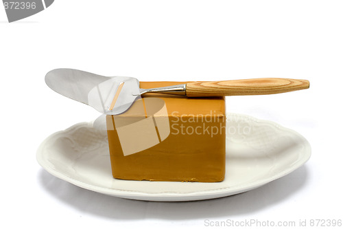 Image of Brown cheese