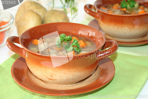 Image of Wild mushroom soup