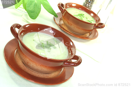 Image of Wild herb soup
