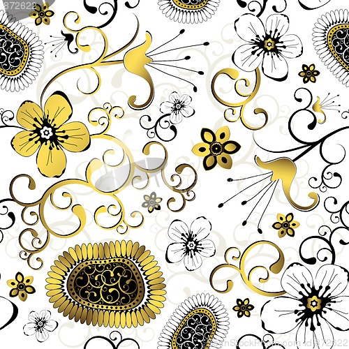 Image of Seamless floral pattern