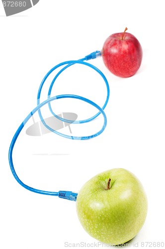 Image of Conceptual shot with appales