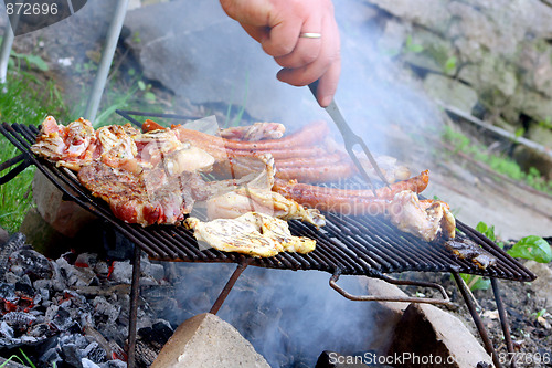 Image of Old fashioned barbecue 