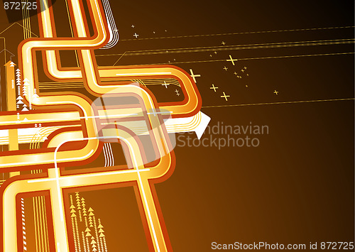 Image of abstract  background