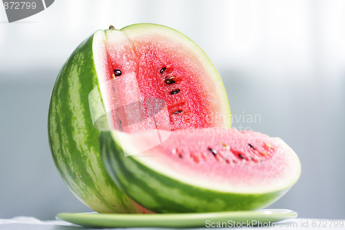 Image of Cut watermelon