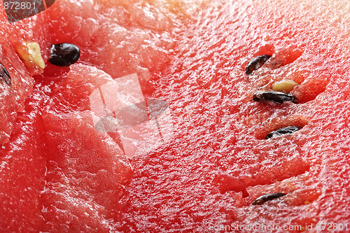Image of Ripe watermelon pulp
