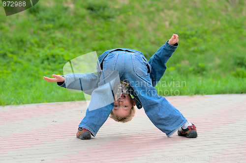 Image of Cheerful boy