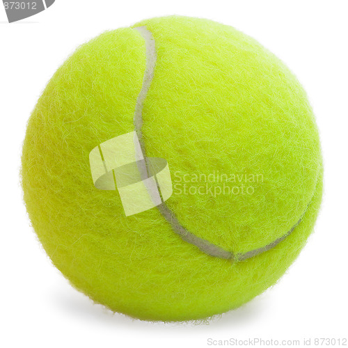 Image of Tennis Ball isolated