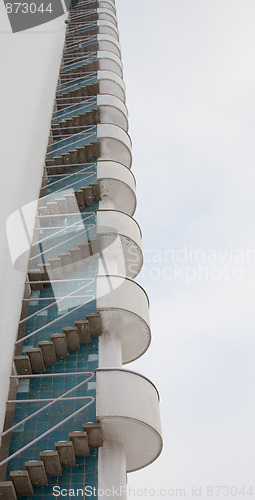 Image of Stairs of Helsinki Olympic Stadium tower