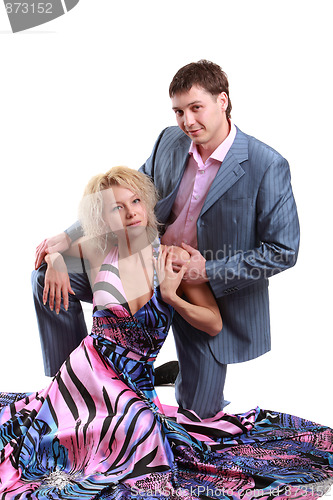 Image of Couple posing together