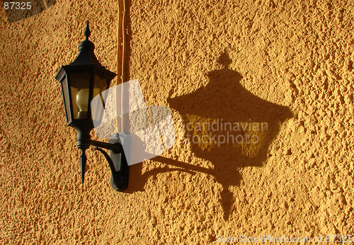 Image of Lantern and its shadow