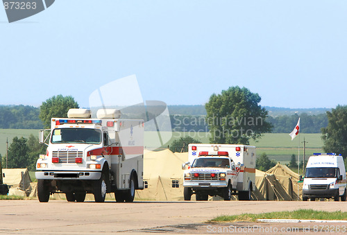 Image of Emergency ambulance