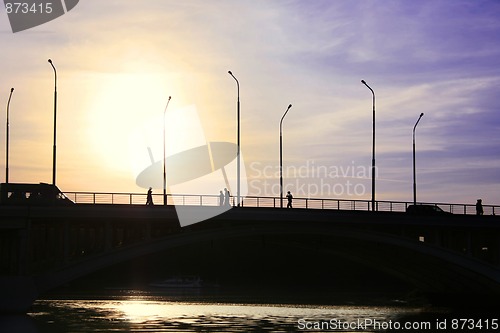 Image of Cross over the bridge