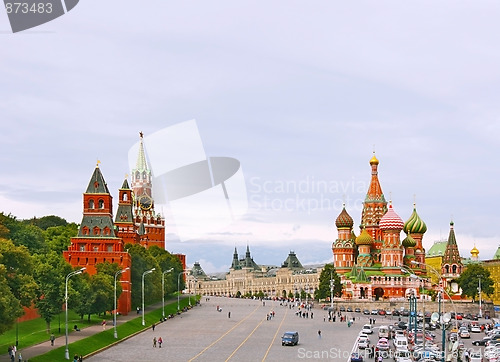 Image of  Red Square in Moscow, Russian Federation.