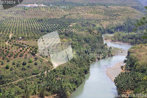 Image of Meandering Cagayan river Philippines