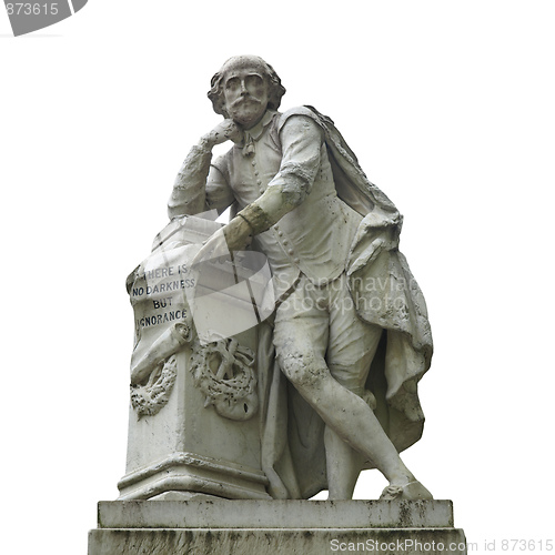 Image of Shakespeare statue