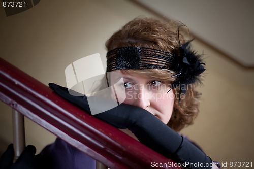 Image of Vintage Style woman Portrait