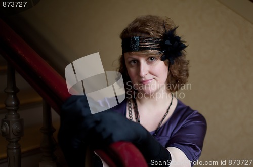 Image of Vintage Style woman Portrait