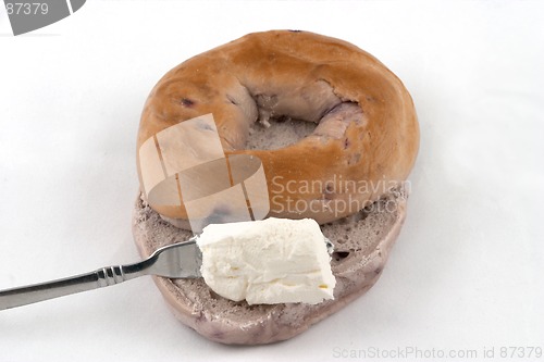 Image of Bagel and Cream cheese