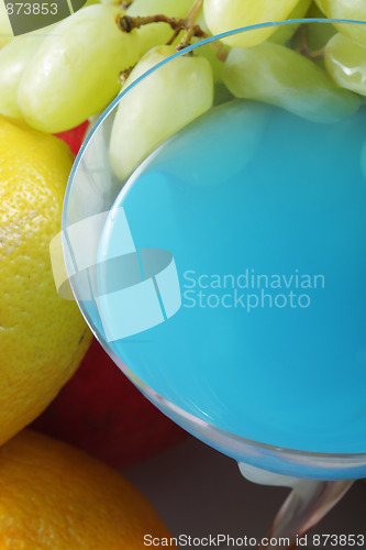 Image of Blue cocktail