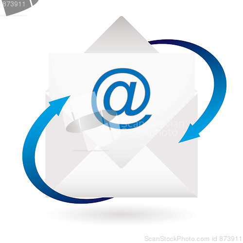 Image of email arrow envelope