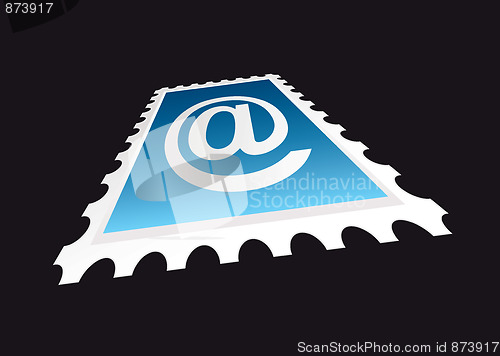 Image of email stamp perspective
