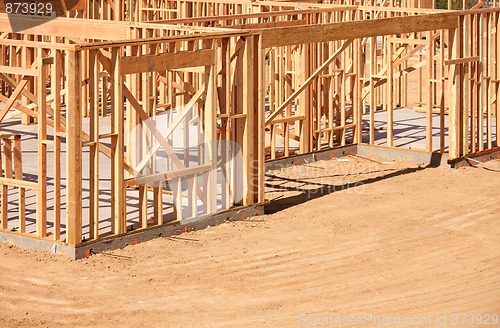 Image of New Home Construction Framing