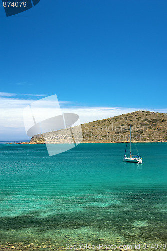 Image of Sailing yacht (vertical)