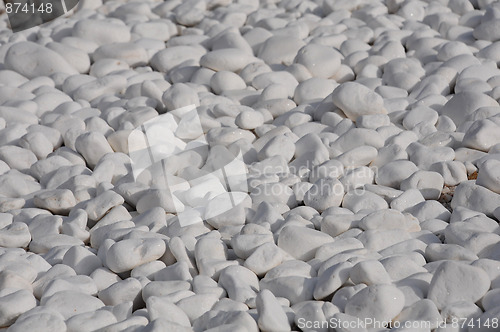 Image of White Pebbles