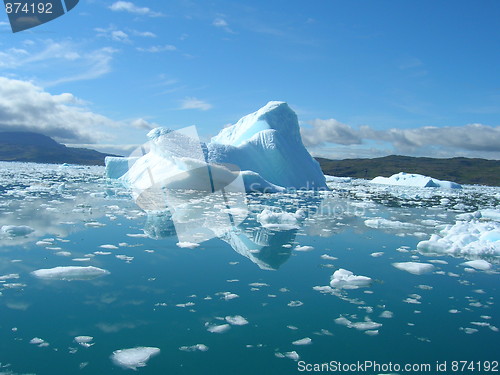 Image of Melting icebergs