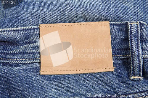 Image of jeans label