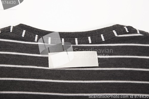 Image of t-shirt label