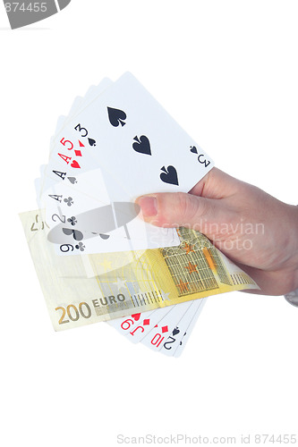 Image of Magician and cards