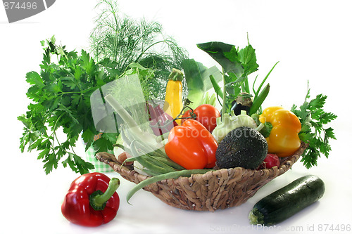 Image of Vegetable basket