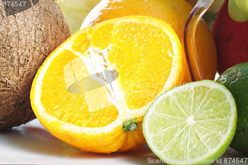 Image of Orange and lime