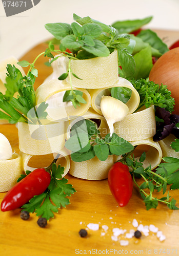 Image of Pasta Ingredients