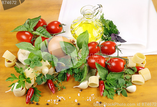 Image of Pasta Ingredients