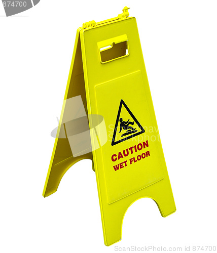 Image of Wet Floor sign