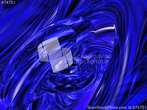 Image of Blue abstract background