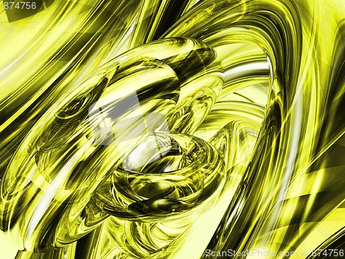 Image of yellow abstract background