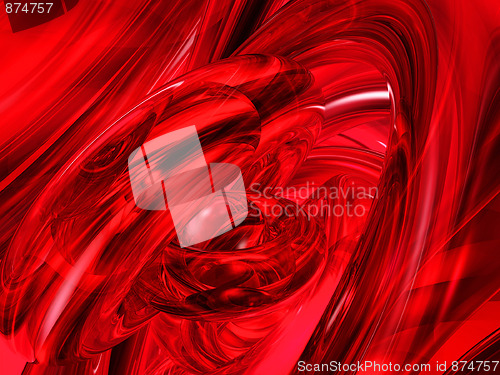 Image of red abstract background