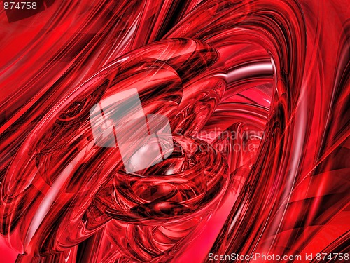 Image of red abstract background