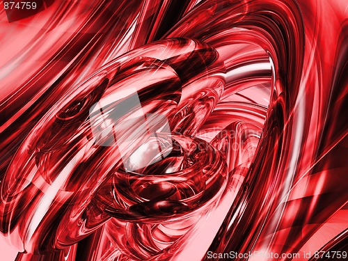 Image of red abstract background