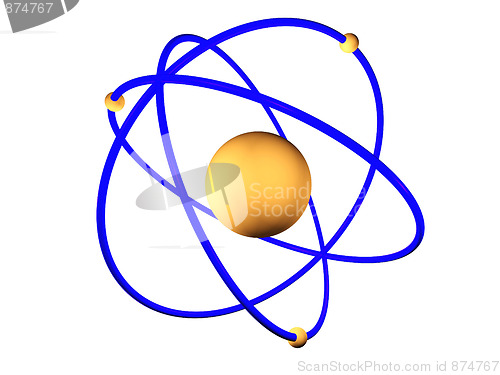 Image of Atomic model