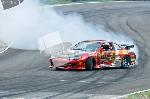 Image of Drifting competition in Thailand