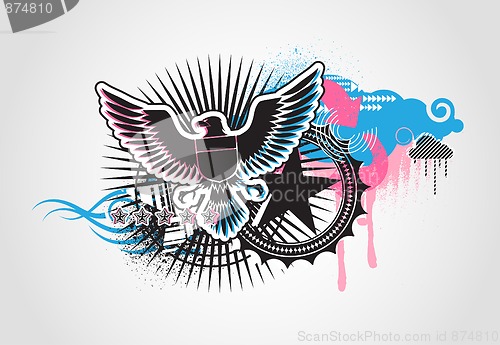 Image of Decorative urban background