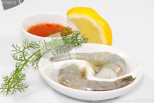 Image of Shrimps with dip
