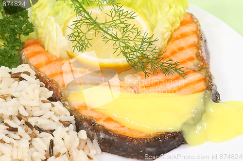 Image of Grilled salmon trout