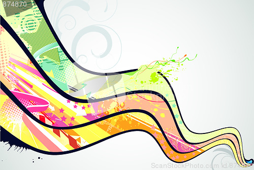 Image of funky background